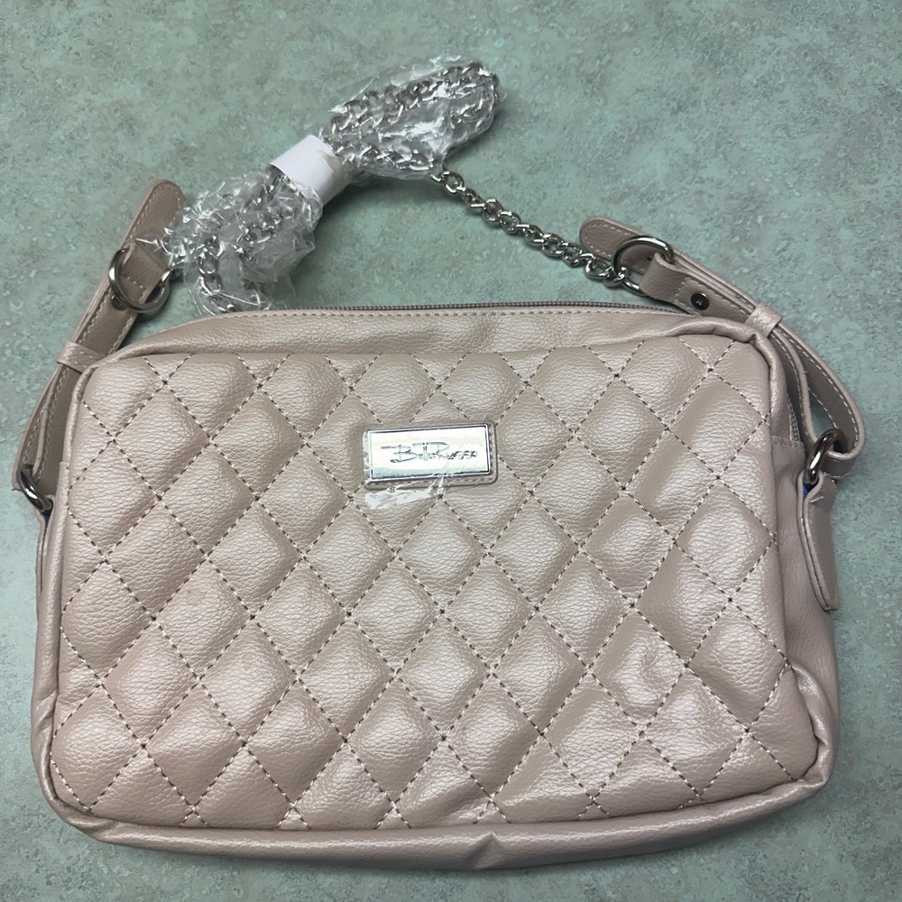 Brand New Bella Russo Quilted Crossbody